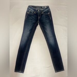 Miss me Blue Women's Jeans  size 26 skinny